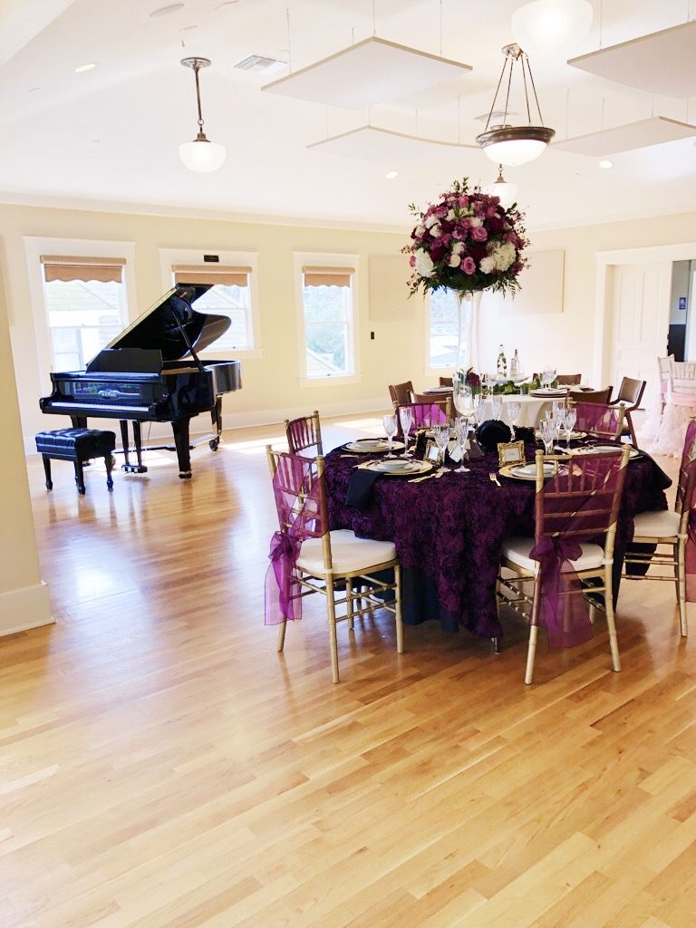 The Mission Gables House is perfect for any reception or banquet.