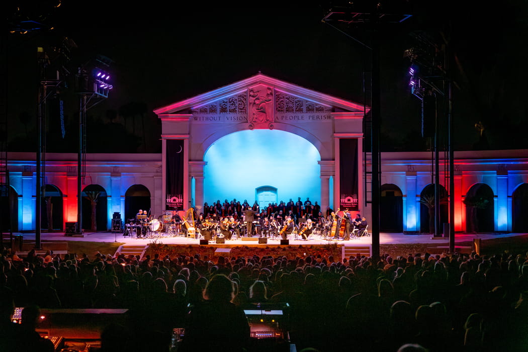A Star-Spangled Evening of Patriotic Pops  concert at the Redlands Bowl