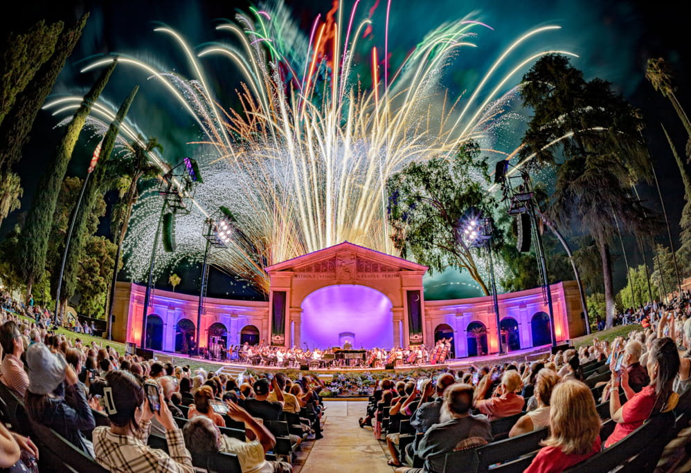 Fireworks Finale! concert at the Redlands Bowl
